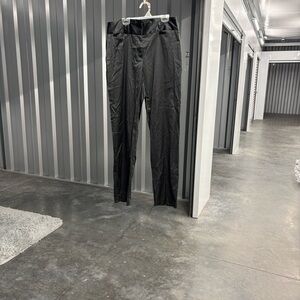 Apostrophe Stretch Classic Gray Pin Stripe Dress Pants Trousers Women’s 6